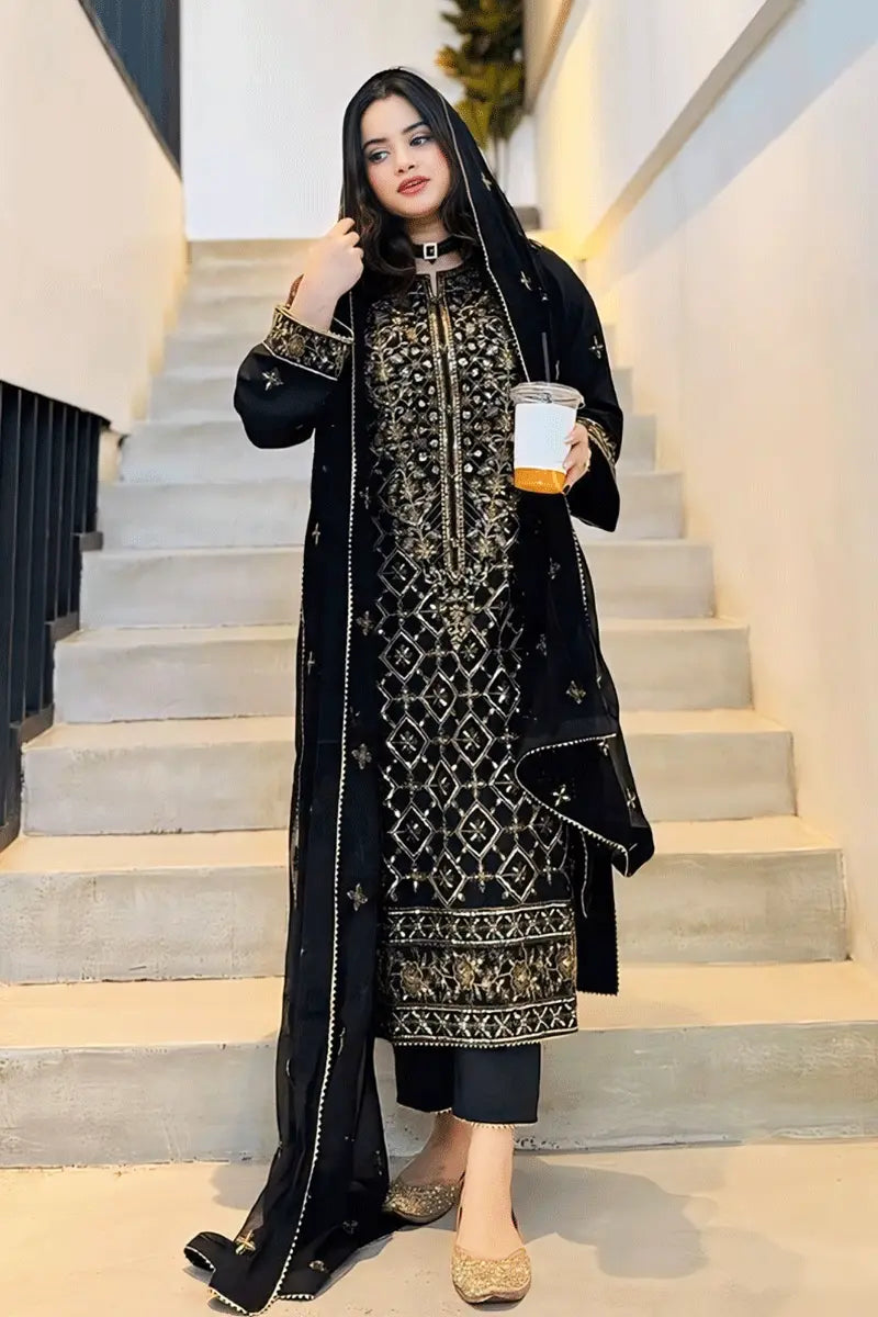 Casual Simple Eid Dresses Pakistani New Fashion Simple Dresses