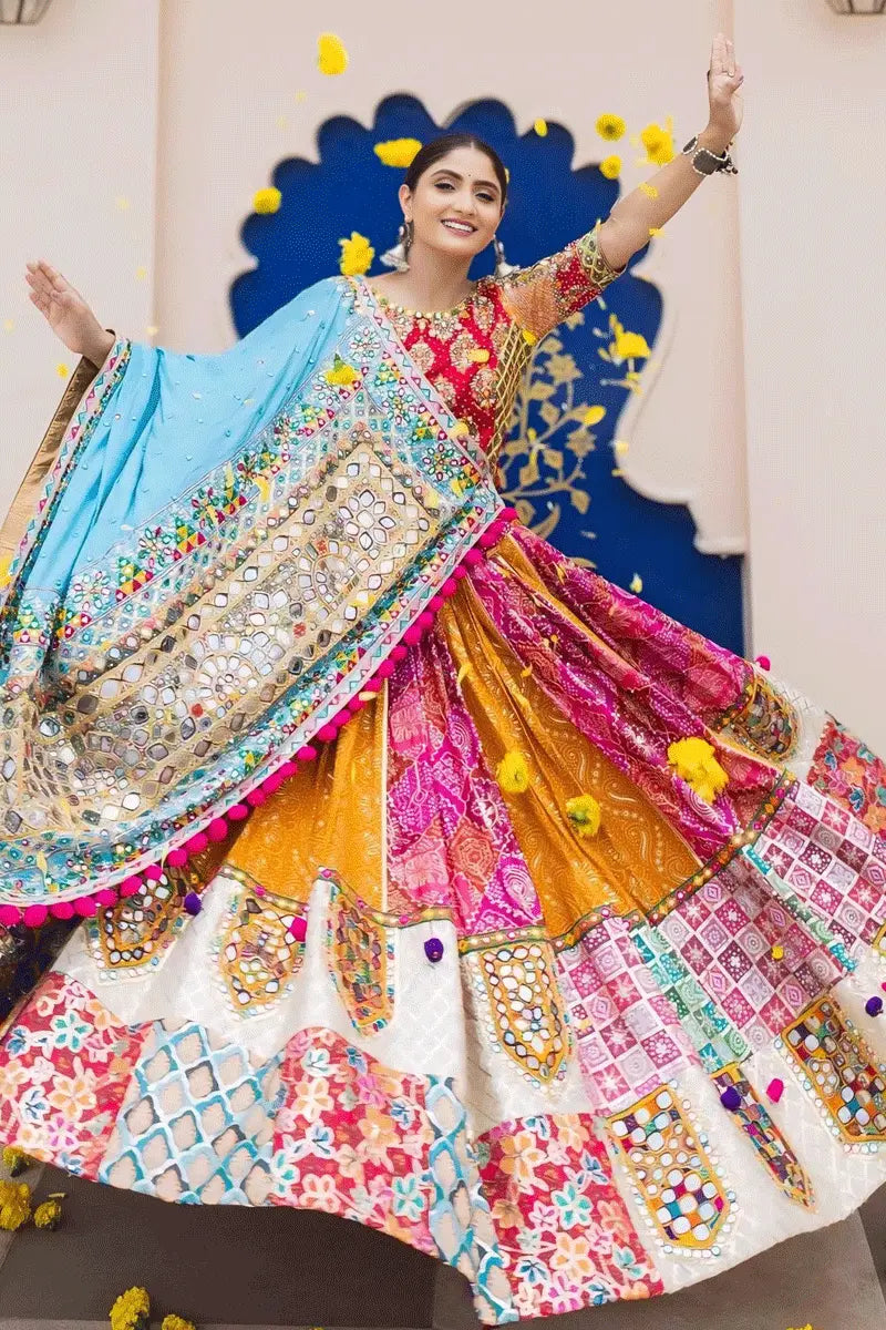 Gita Rabari Designer Chaniya Choli For Navratri Online