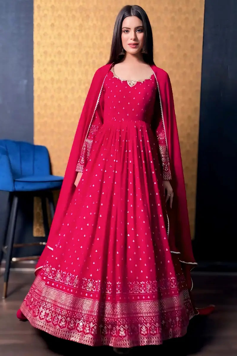 Simple Gowns for Indian Wedding Reception 2024 - Main Image