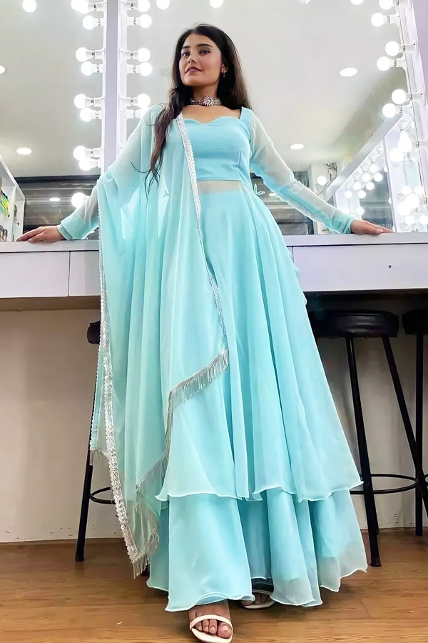 Simple suit design for girl latest 2021-2022 - Main Image