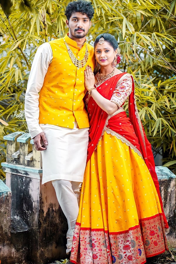 South Indian Haldi Outfit Haldi Function Dresses Online Online