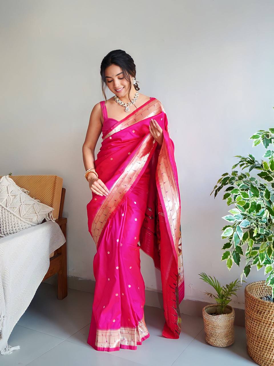 Maharashtrian Style Saree For Wedding maharashtrian-style-saree-for-wedding