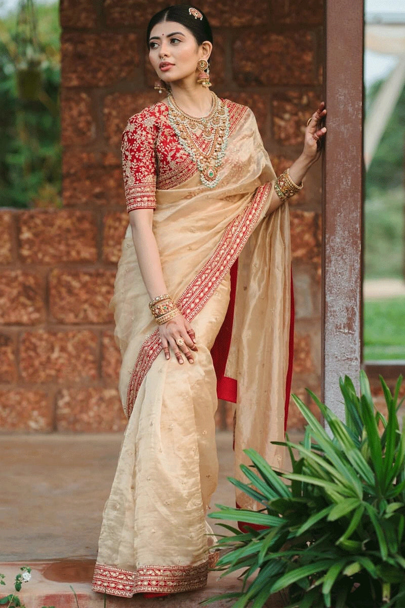 Stylish Saree Designer Silk Sarees For Wedding Reception With