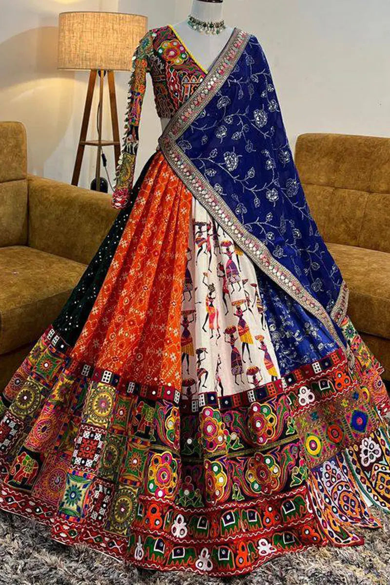 Gujarati Traditional Chaniya Choli For Navratri