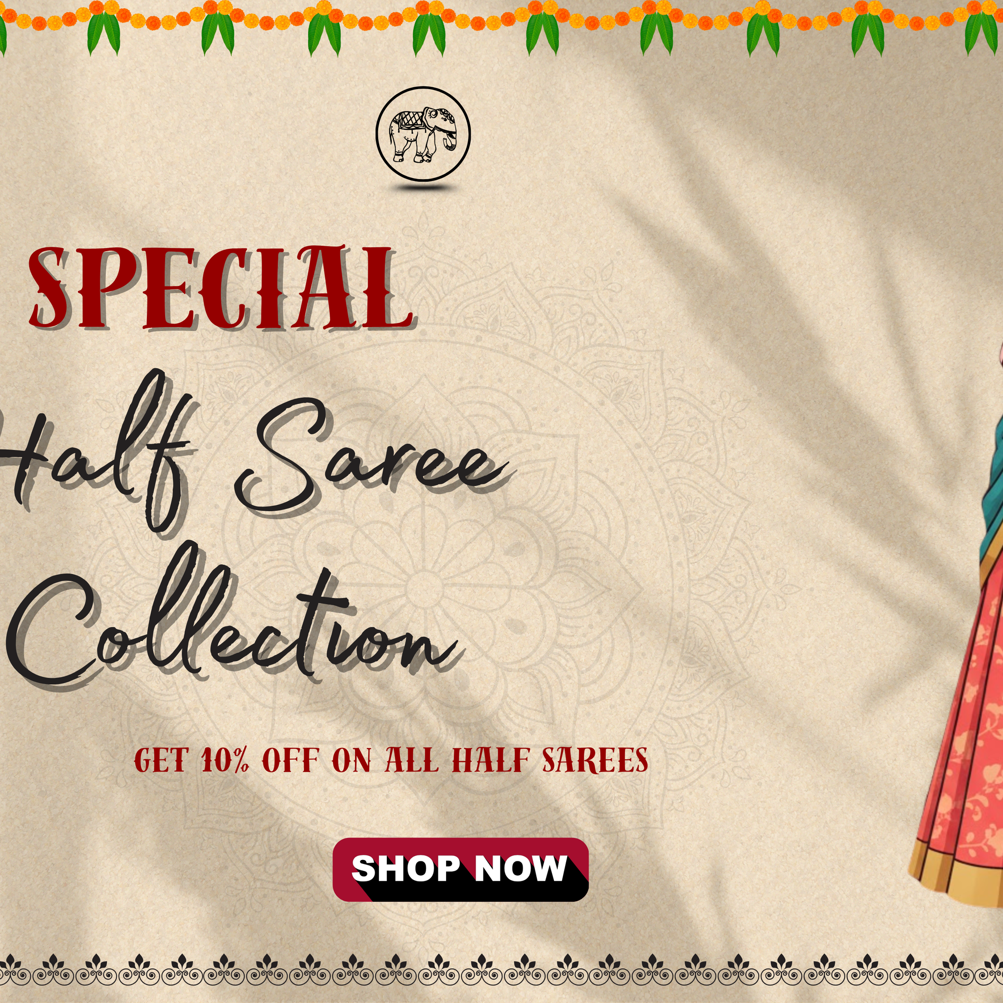South Indian Half Saree – Meaning, Names, Importance & Blouse Designs