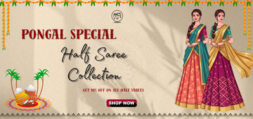 South Indian Half Saree – Meaning, Names, Importance & Blouse Designs