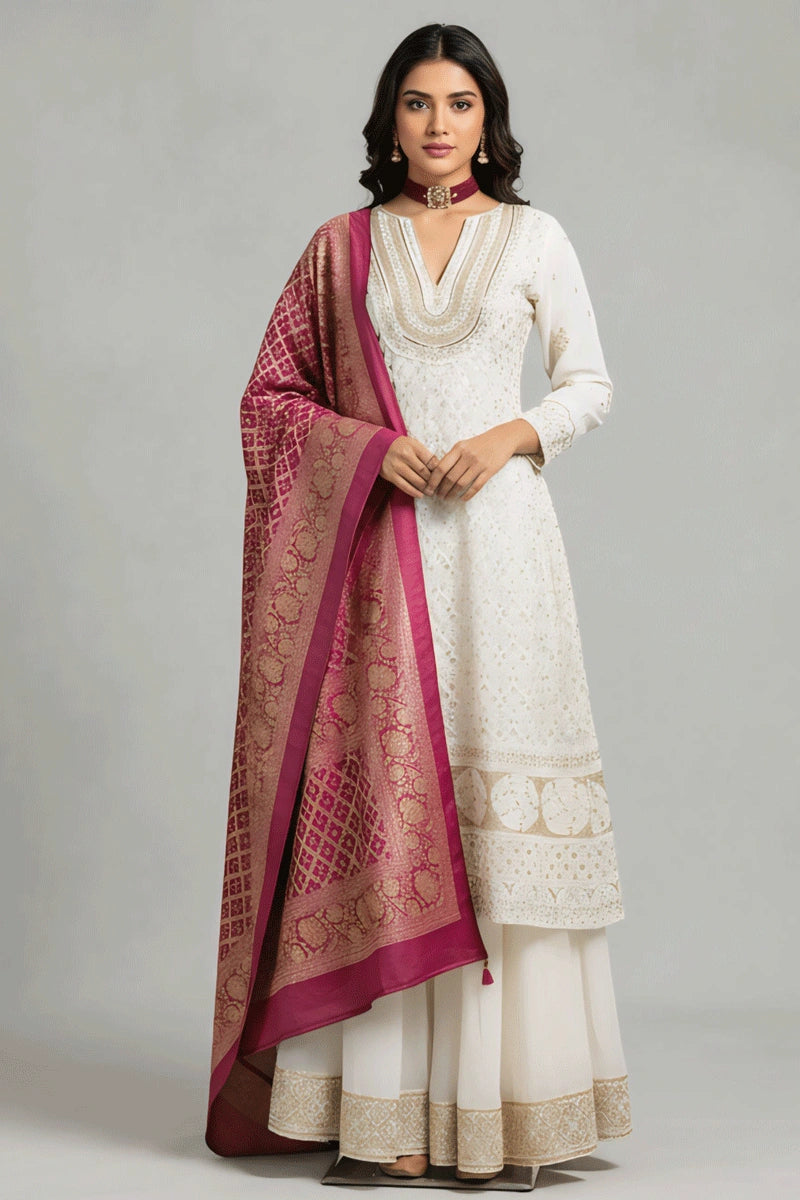 Latest Designer Party Wear Plazo Suit For Gen Z Girl