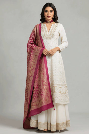 Latest Designer Party Wear Plazo Suit For Gen Z Girl