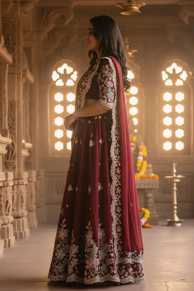 Pongal Festival Special Half Saree For Gen Z Girl