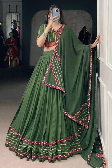 Traditional Heavy Flair Lehenga Choli For Women