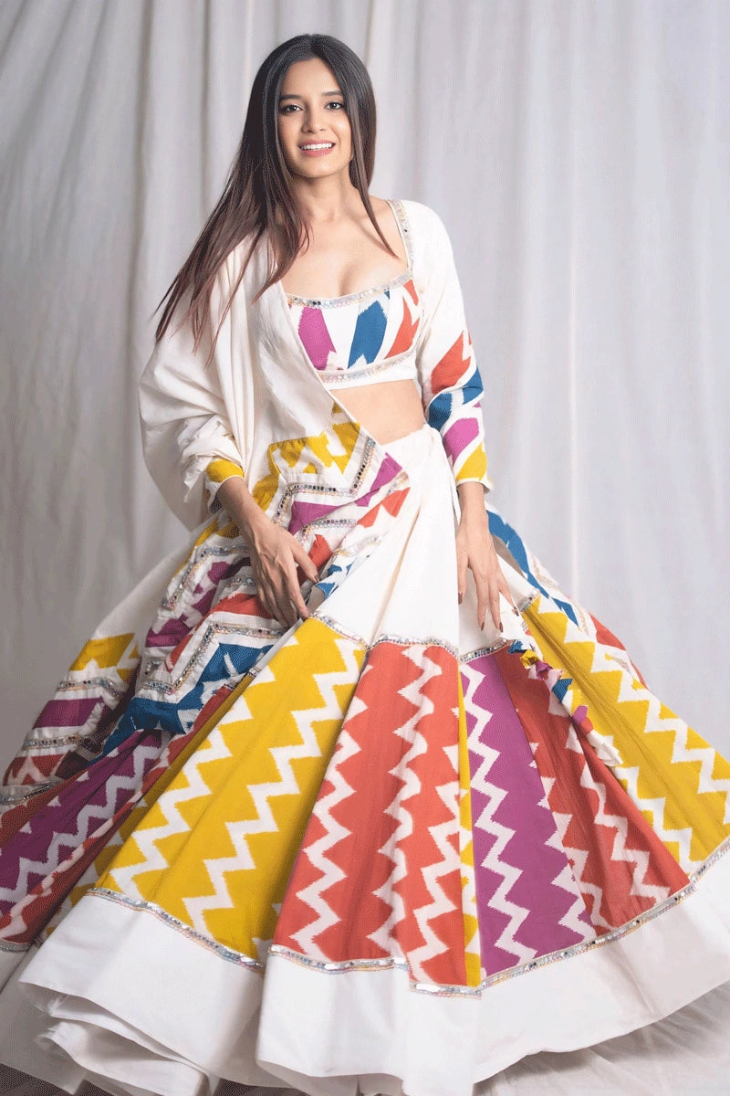 Navratri Special Heavy Flair Colorful Ghagra Choli