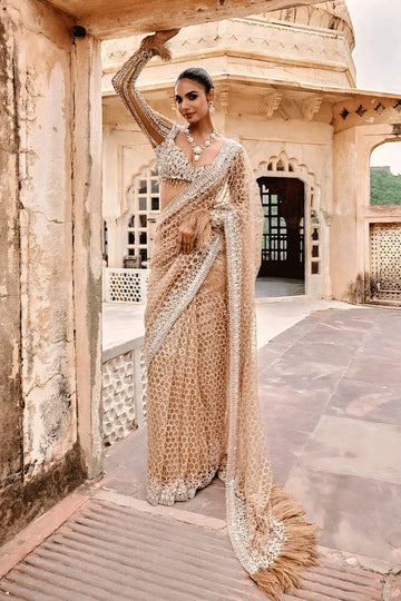 Designer Heavy Butterfly Net Saree For Diwali