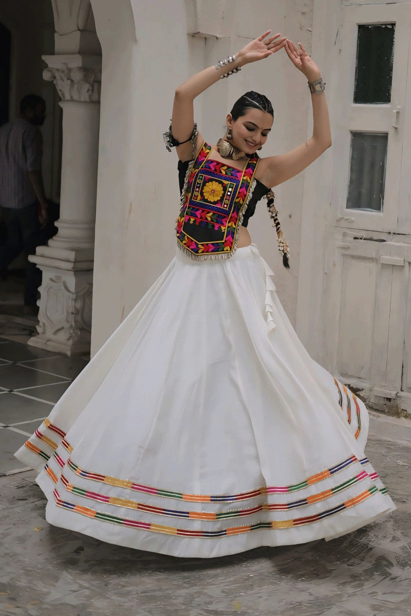 Navratri Special Fully Stitched Kodi Work Lehenga Choli