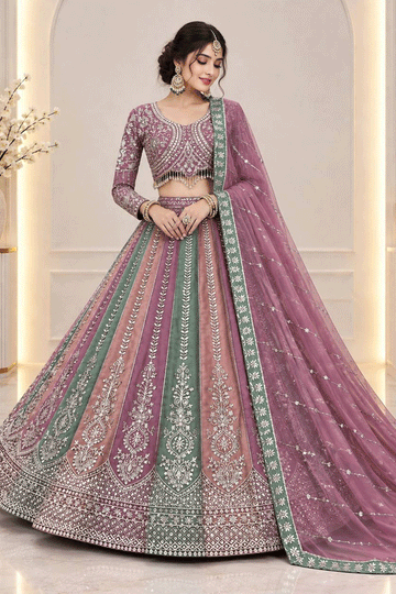 Designer Bridal Wear Special Embroidery Work Lehenga Choli