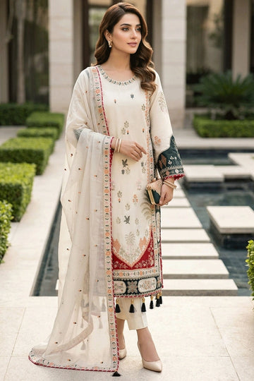 Rakhi Special Sequence Work White Dress For Gen Z Girl