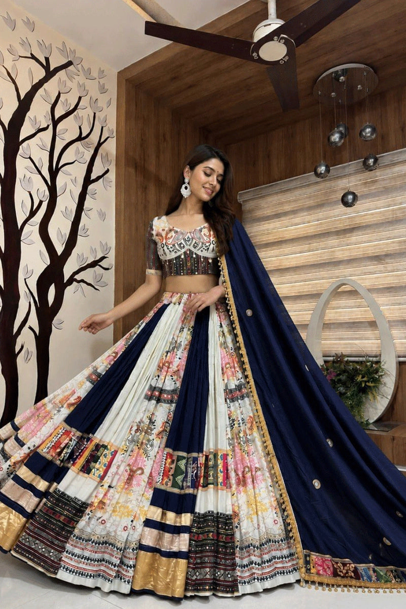 Navratri Special Designer Multi Color Chaniya Choli