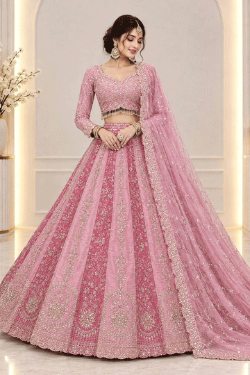 Wedding Function Special Embroidery Work Lehenga Choli