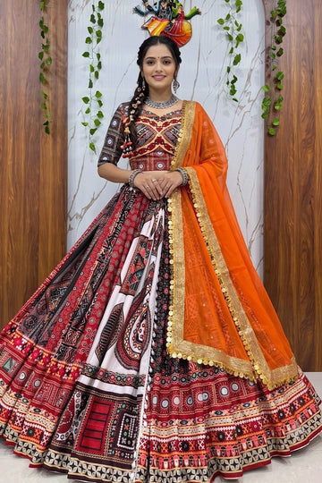 Latest Navratri Special Digital Print Chaniya Choli