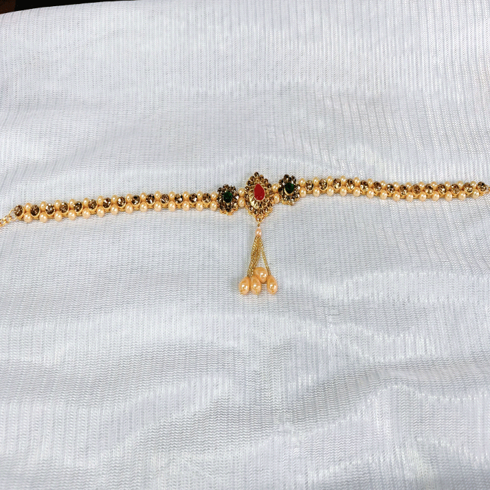 Beautiful South Indian Kamarpatta Jewellery