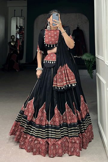 Fully Stitched Cotton Chaniya Choli For Navratri