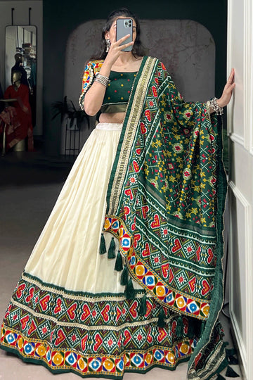 Ready To Wear Patola Print chaniya Choli For Garba Night