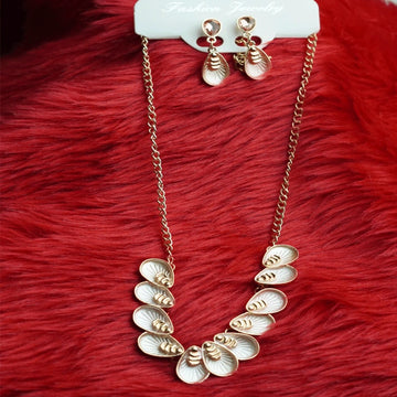Party Wear Gold Necklace Set