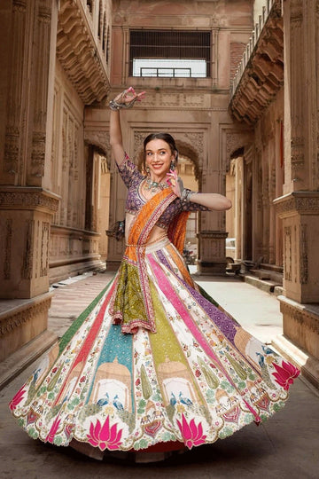 Beautiful Navratri Special Ghagra Choli For Women