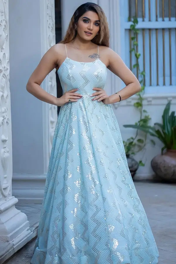 Latest Designer Gown For Engagement Ceremony 2022 - Anaya Designer Studio