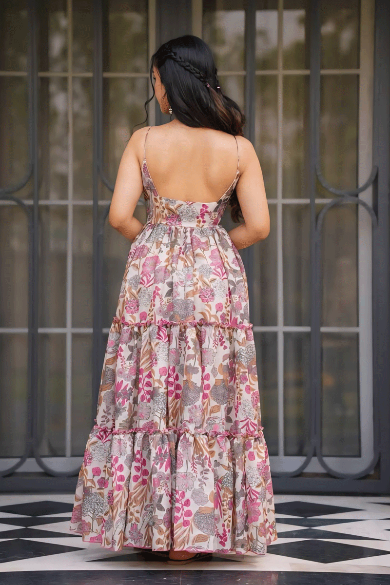 Backless Western Gown 