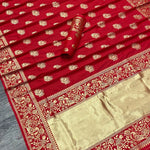 Banarasi Silk Saree With Buta Work