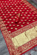 Banarasi Silk Saree With Buta Work