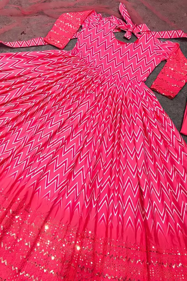 Best Digital Print Long Gown For Women 2022 - Anaya Designer Studio