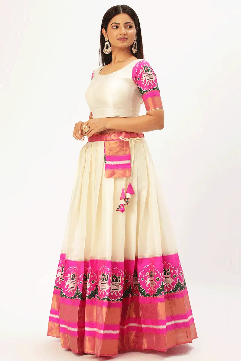 Beautiful Half Saree For Women