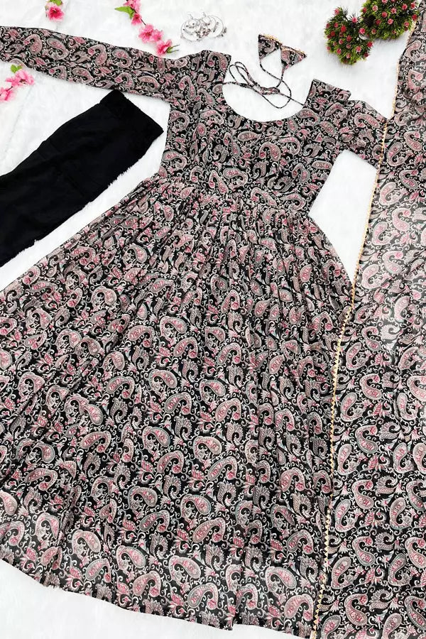 All New Kalamkari Printed Gown Ke Design For Wedding Anaya Designer