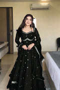 Black Anarkali Suit