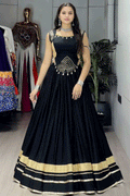 Black Lehenga Choli For Dandiya Night