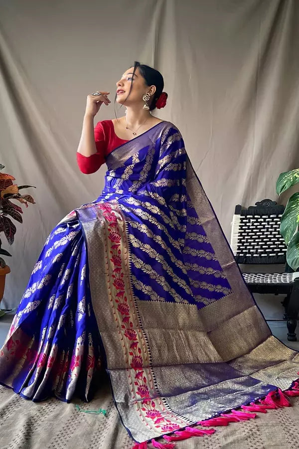 Marathi Saree Look of Pure Paithani Saree With Price - Anaya Designer Studio