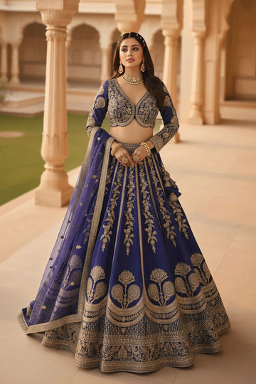 Bridal Embroidered Lehenga