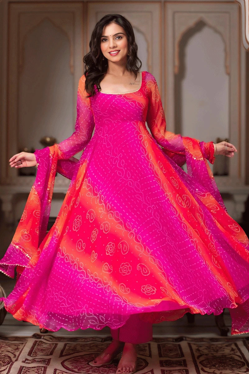 Bright Bandhani Style