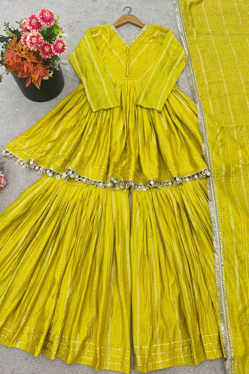 Brother’s haldi outfit for girls