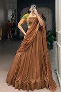 Brown Color Lehenga Choli 
