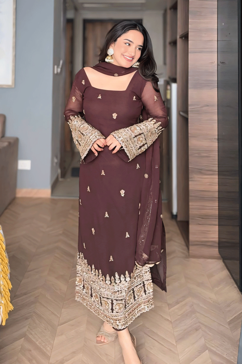 Premium Embroidered Look