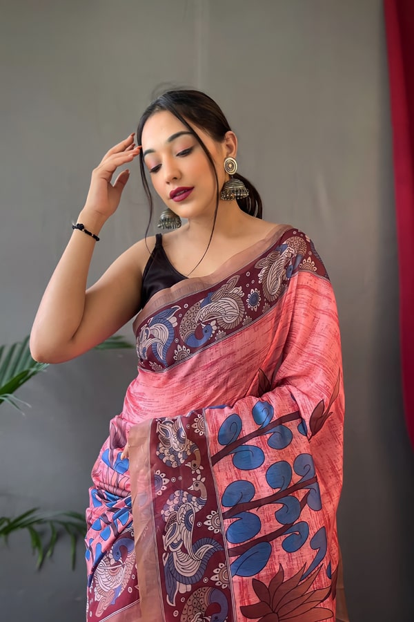Buy Cotton Kalamkari Sarees Online 2022 - Anaya Designer Studio
