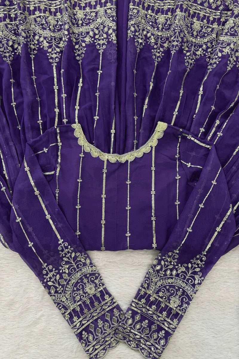 Celebration-ready ethnic ensemble