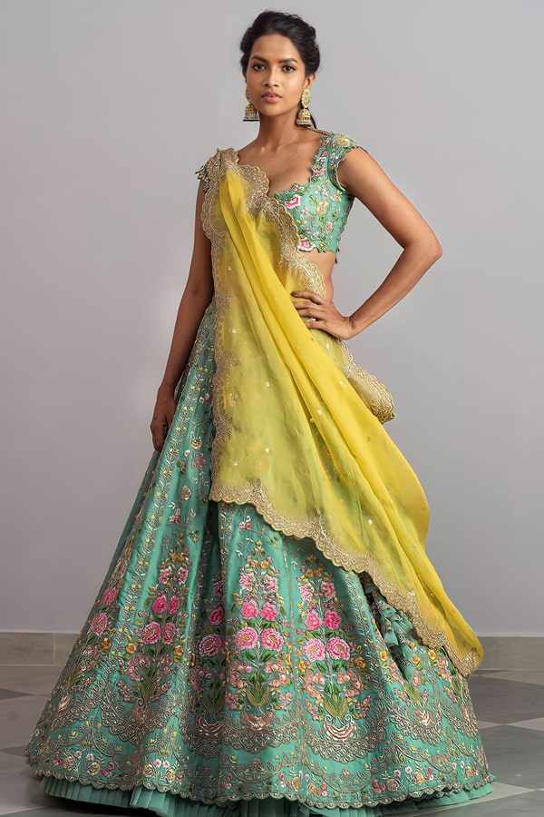 Party Wear Designer Lehenga Choli For Wedding 2022 - Anaya Designer Studio