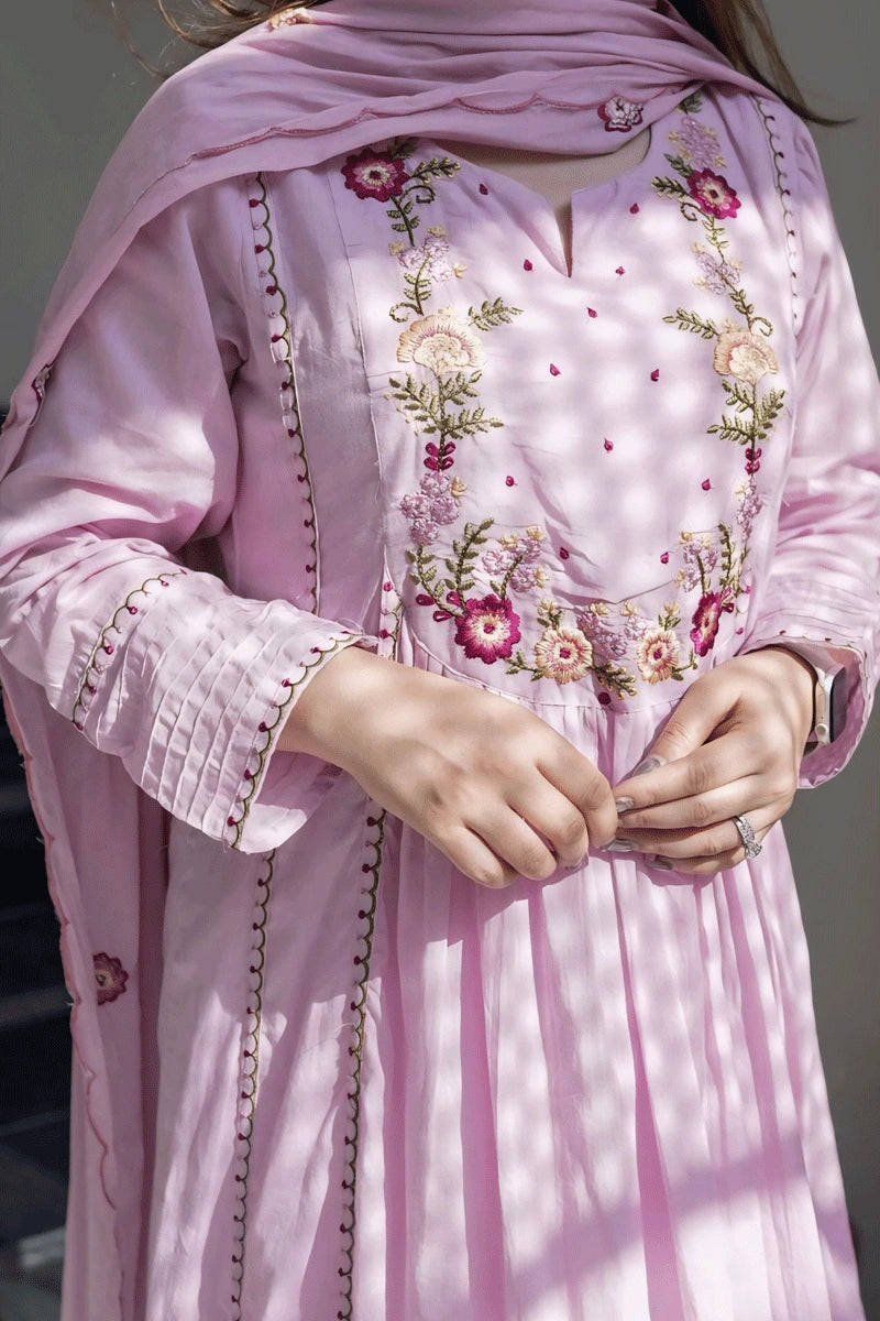 Daily office wear silk suit