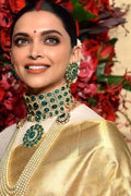 Deepika Padukone Silk Saree