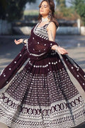 Designer Crop Top Lehenga For Bride 2022