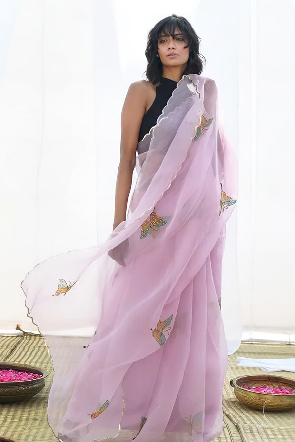 Designer Organza Saree Online Shopping For Women - Anaya Designer Studio