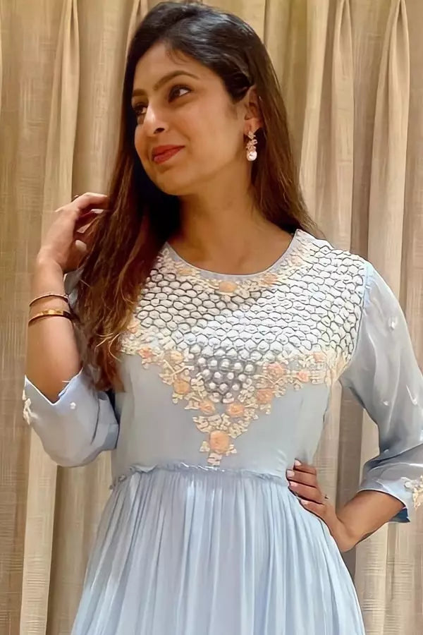 Long Anarkali Dress For Wedding 2022 - Anaya Designer Studio